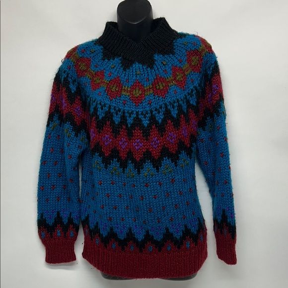 Ivy hand stitched knitted sweater size small - Picture 1 of 6